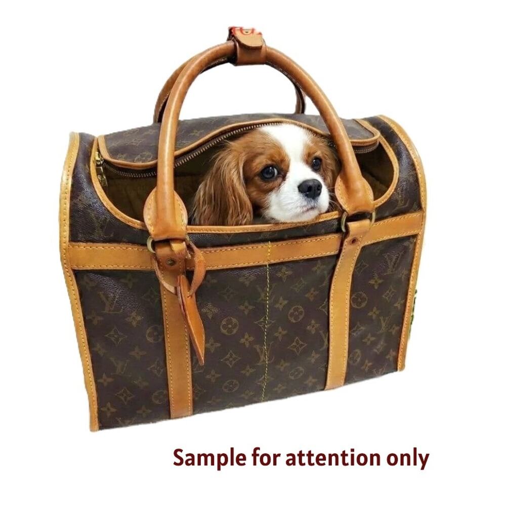 Louis Vuitton SAC CHIEN 40 Pet Dog Carrier in Monogram - date code 8904VX